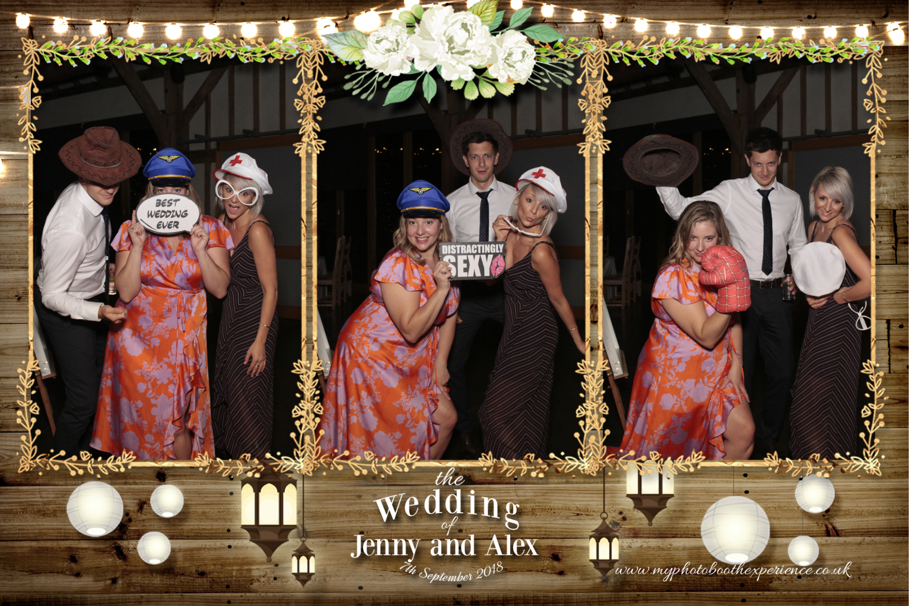Jenny & Alex's Wedding | View more photos from the event at gallery.myphotoboothexperience.co.uk/u/MyPhotoBoothExperienceLtd/Jenny-Alexs-Wedding